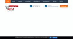 Desktop Screenshot of mega-umzuege.de